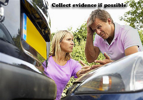 Collect evidence if possible